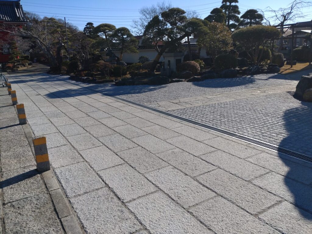 戒珠山 密厳寺 華蔵院 ピンコロ施工